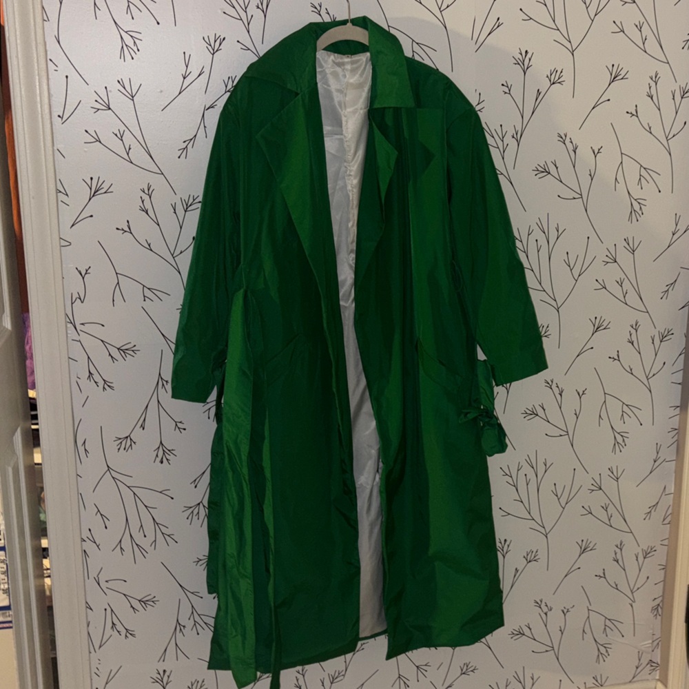 Green Trench Coat